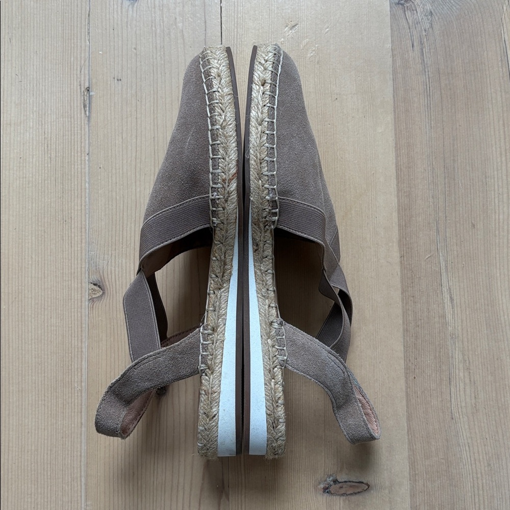 Lucky Brand Suede Espadrille Flats - Picture 2 of 5
